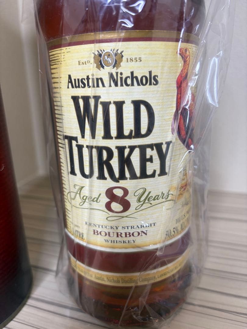 希少★未開栓★Wild Turkey 8 バーボンウイスキー8年