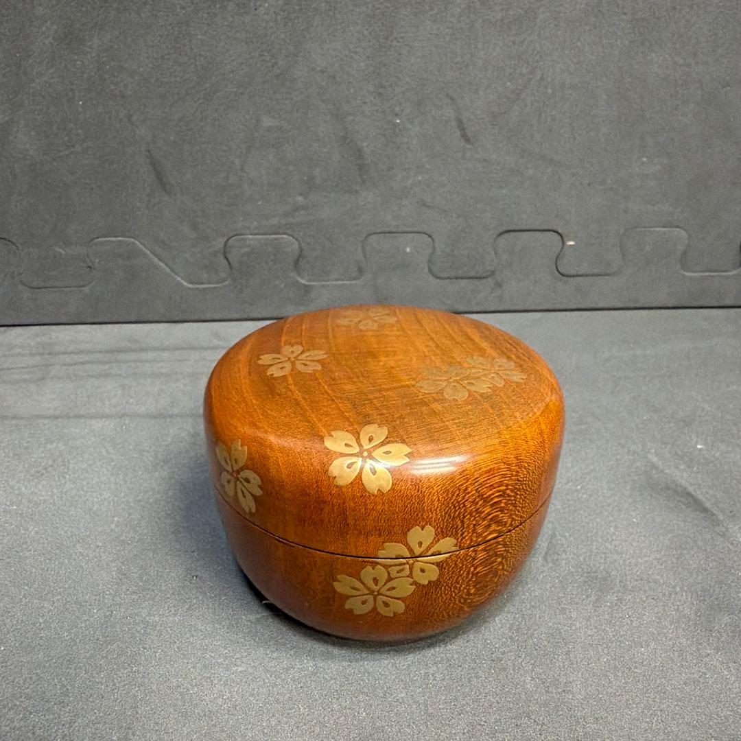 淡々斎好大堰川平棗丁峯作