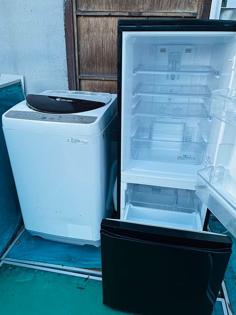 新生活応援セット13000円　冷蔵庫　洗濯機　茨城県の古河市からです。