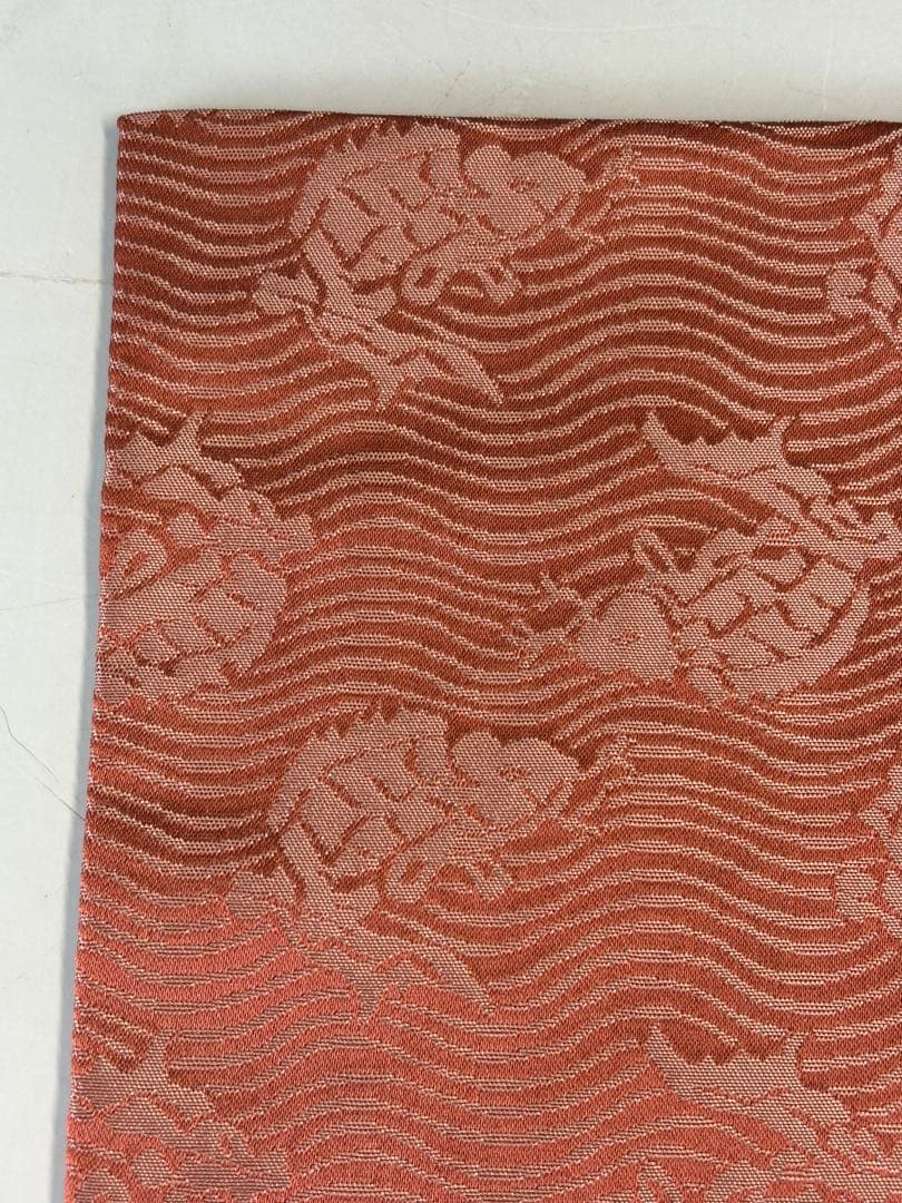 【中古品】友湖造　古帛紗　荒磯緞子