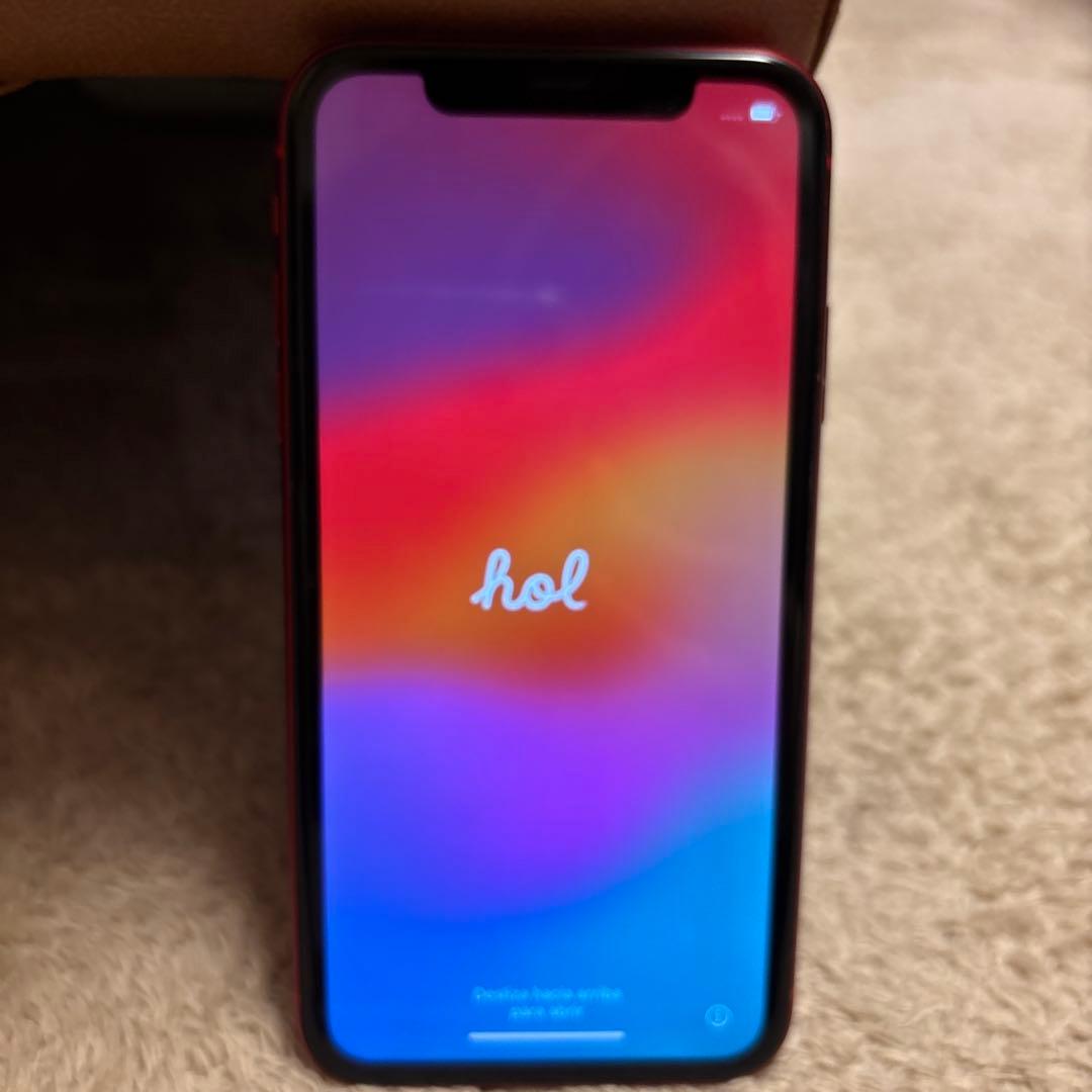Apple iPhone 11 (赤) 本体