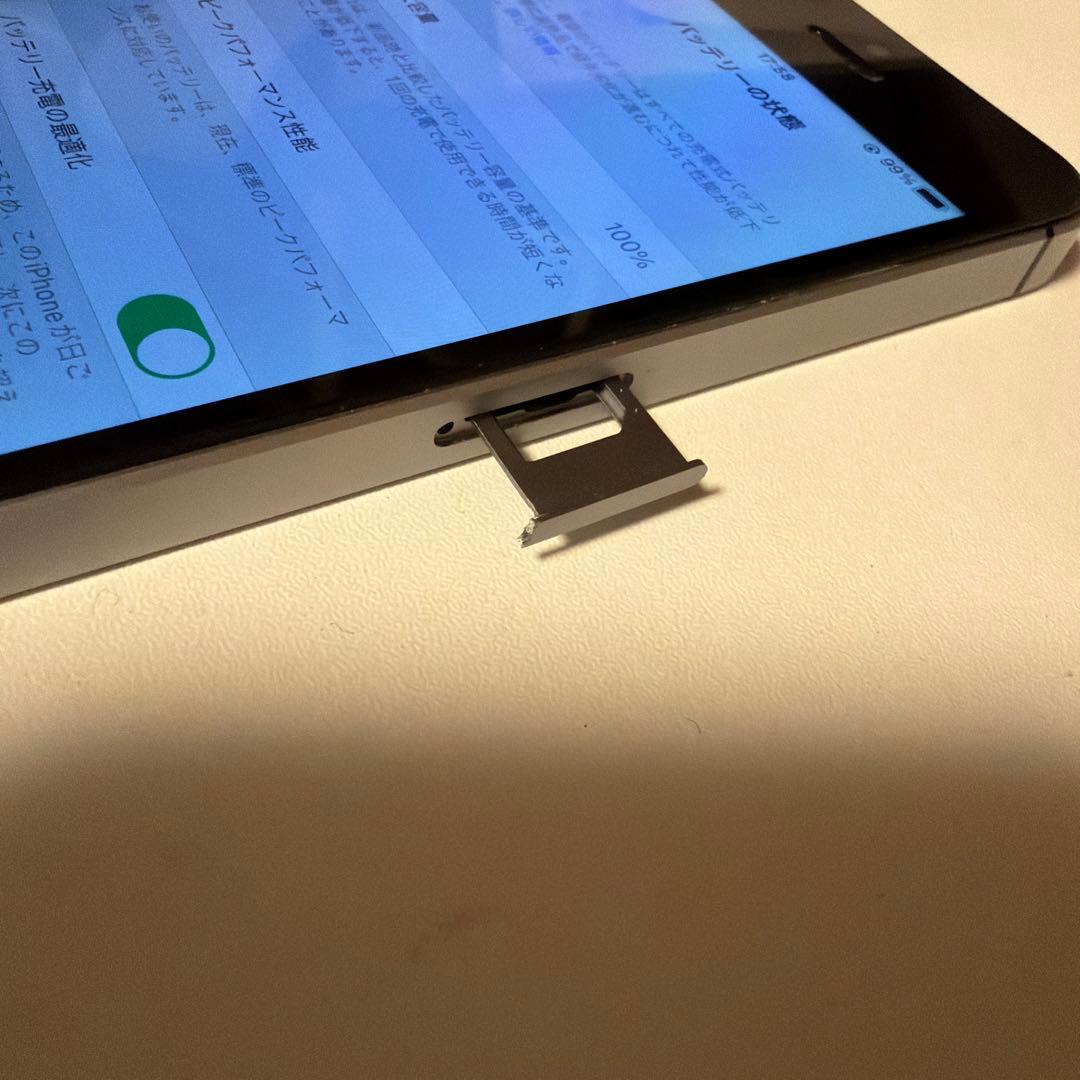 iPhone SE 第1世代 バッテリー100% 128GB