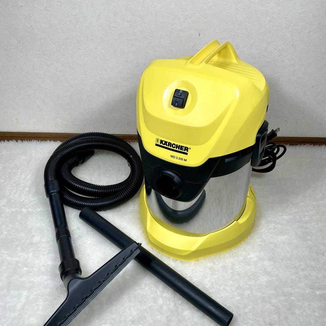 【良品✨】KARCHER WD3.310Mケルヒャー乾湿両用 掃除機 ブロアー