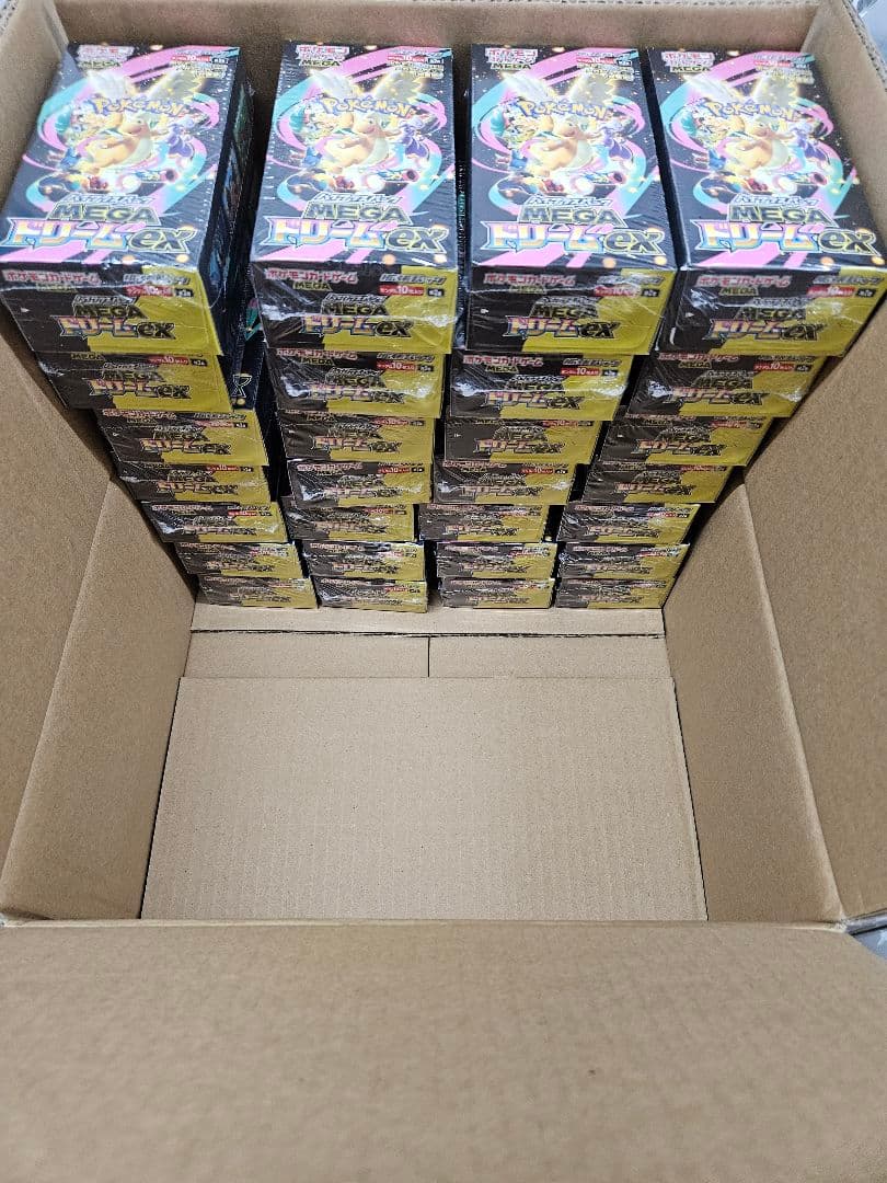 ポケモンカードメガドリームexシュリンク付き28Box