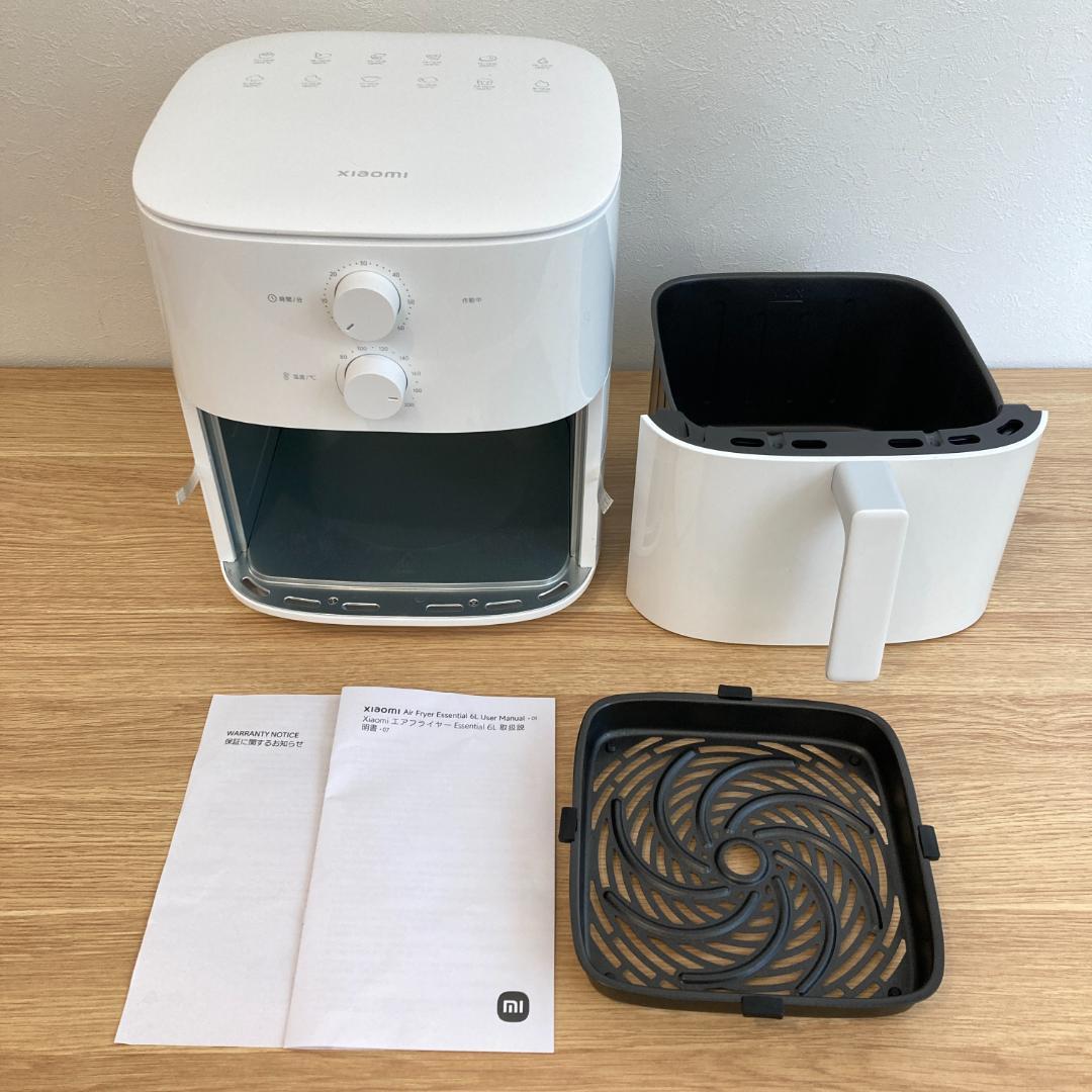 Xiaomi エアフライヤー エッセンシャル 6L 大容量 家庭用 電気
