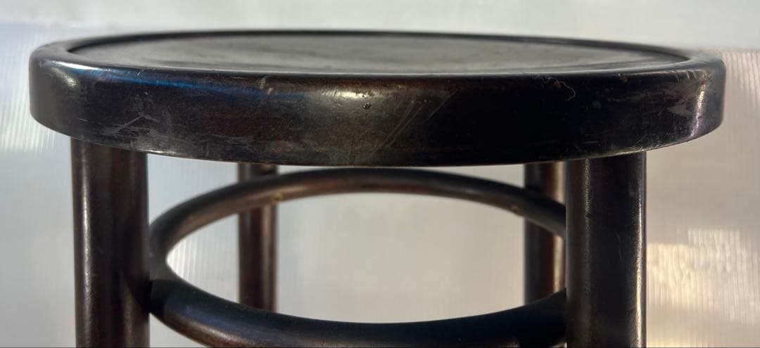 FMG / バースツール、曲げ木、籐細工、1960年代、ポーランド