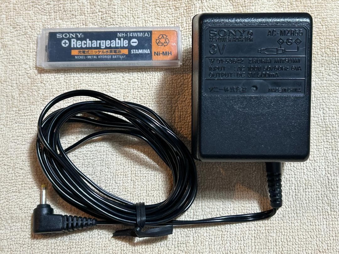SONY MZ-R91　ポータブルMDレコーダー　中古動作確認済