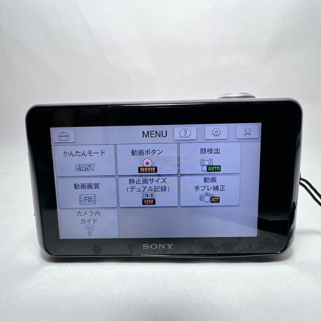 SONY Cyber-shot 16.2メガピクセル　DSC-WX70 電池2個