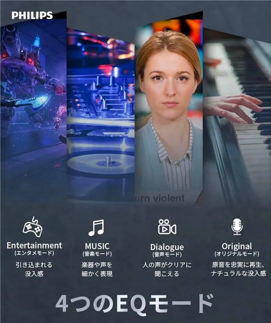 PHILIPS TAB8510 5.1ch サウンドバー
