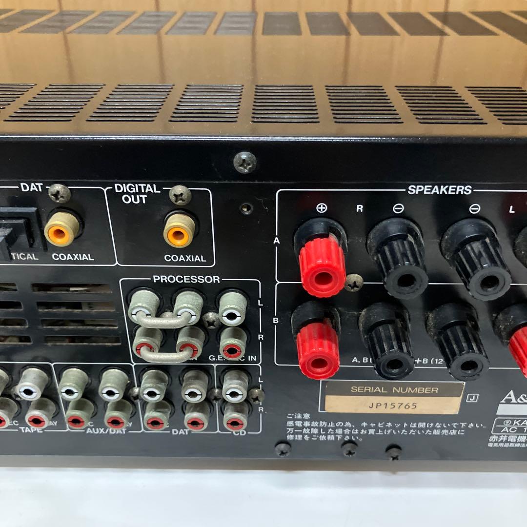 E127 【通電確認済】 A&D ステレオプリメインアンプ