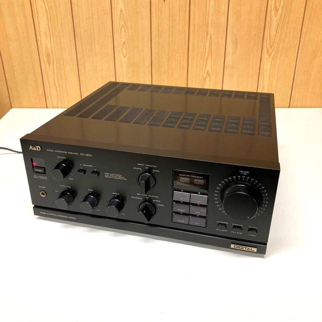 E127 【通電確認済】 A&D ステレオプリメインアンプ