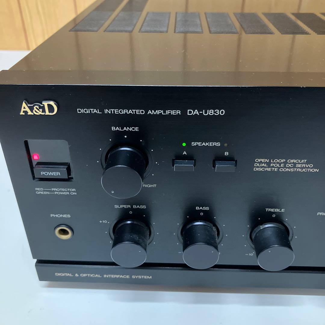 E127 【通電確認済】 A&D ステレオプリメインアンプ