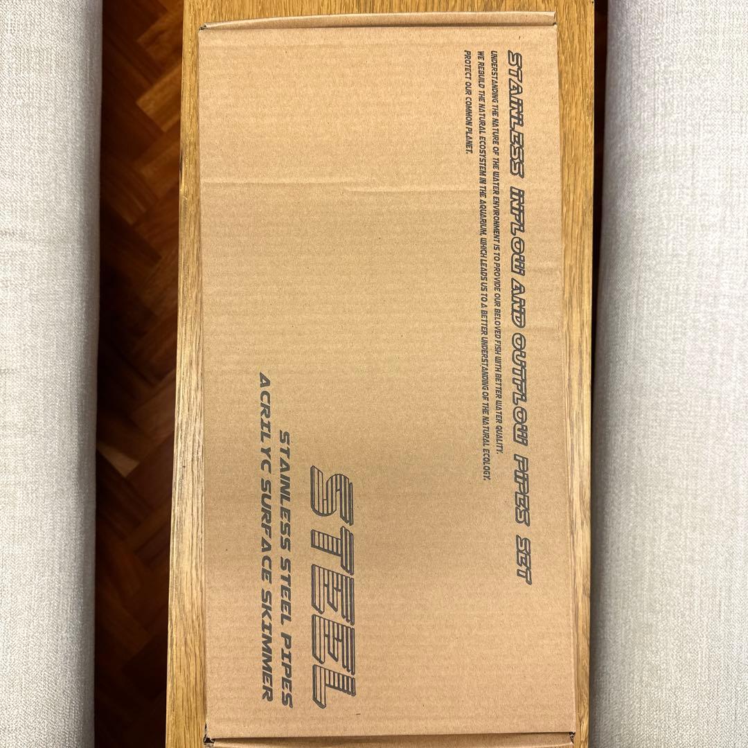 ライト・照明器具 STAINLESS INFLOW AND AUTFLOW PIPES SET