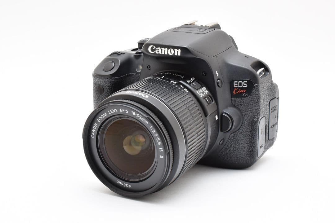 美品✨Canon EOS Kiss X7i✨手ブレ補正 標準レンズセット 軽量