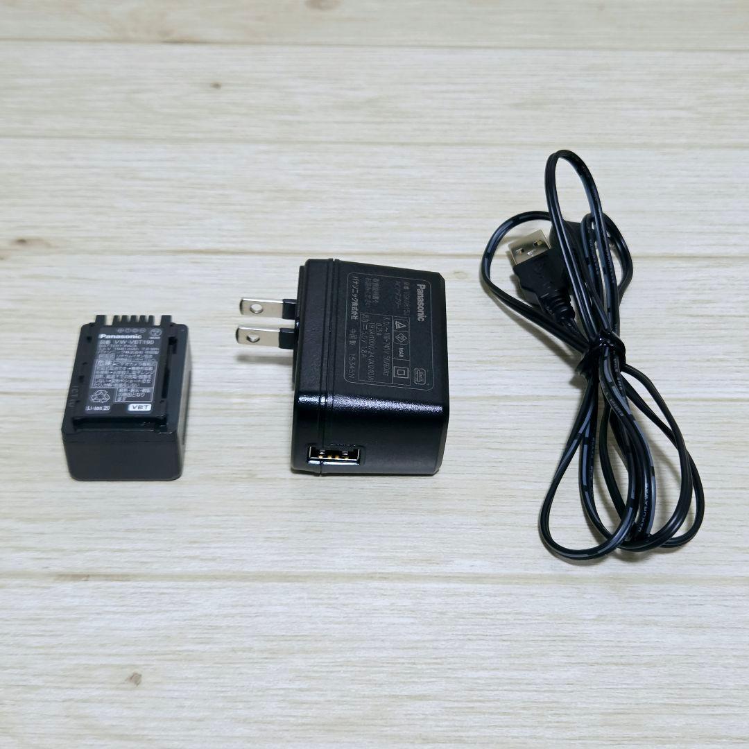 未使用に近い【極上美品】Panasonic HC-W590M ビデオカメラ