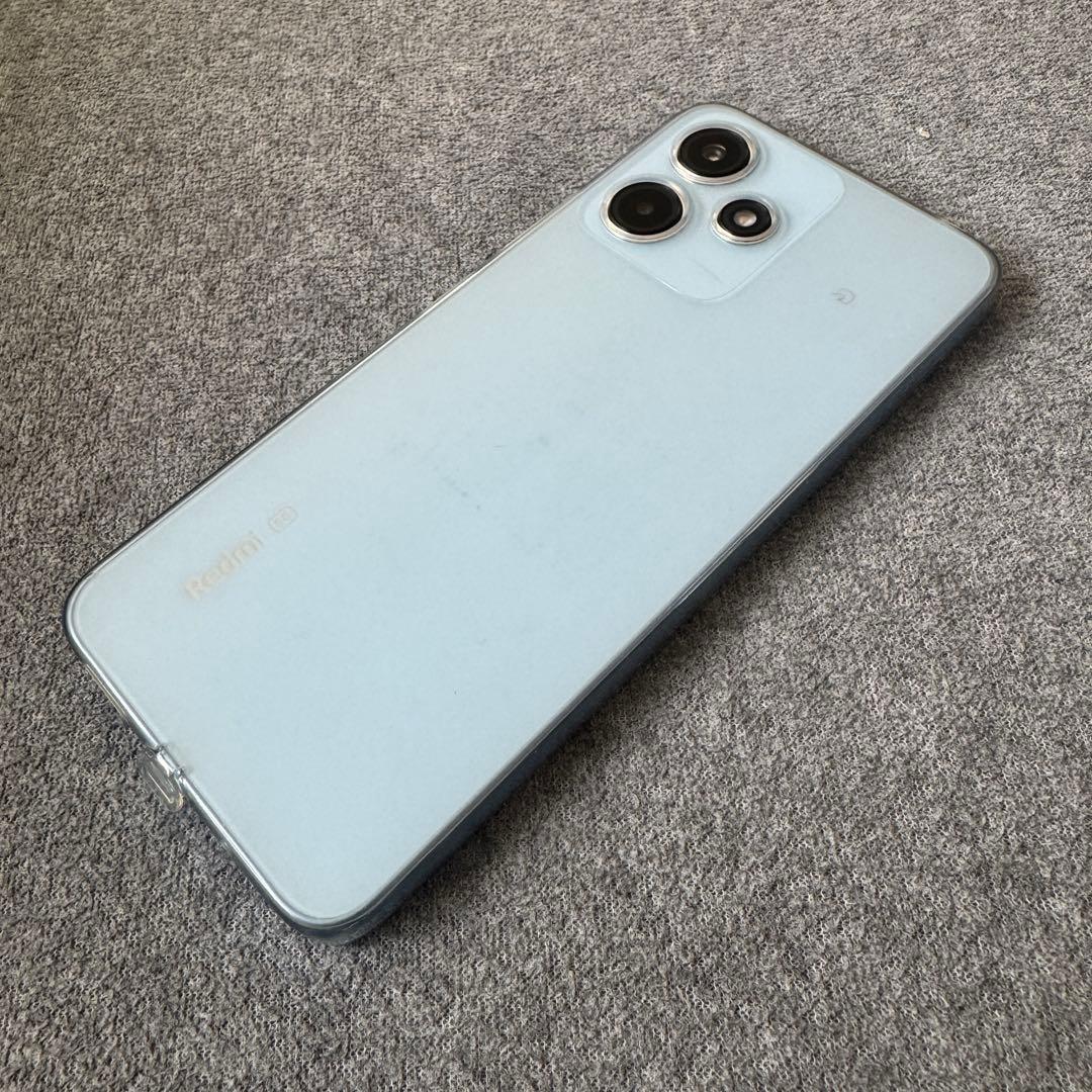 初期化済み・残債なし レドミ Redmi 128GB水色　スカイブルー