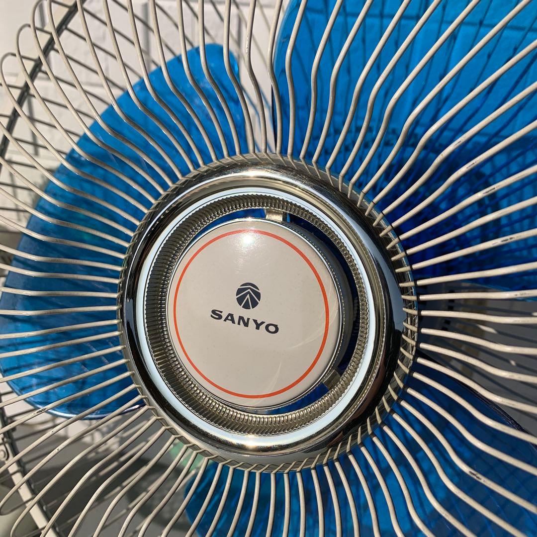 昭和レトロ 扇風機 サンヨー 卓上扇風機 セット