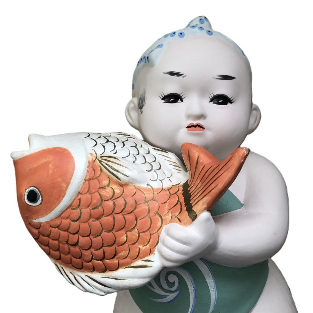 博多人形・五月人形・鯛・男児・中島義雄・大漁だよ