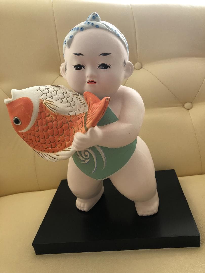 博多人形・五月人形・鯛・男児・中島義雄・大漁だよ
