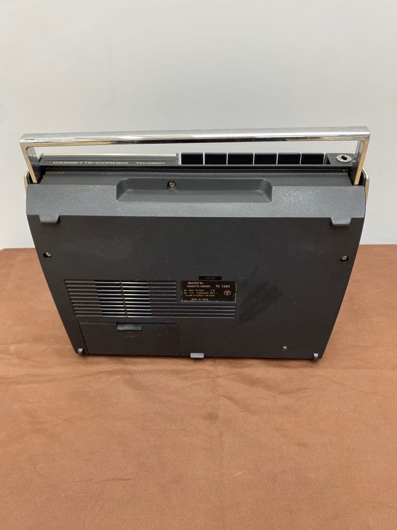 SONY TC-1360 カセットプレーヤー レトロ
