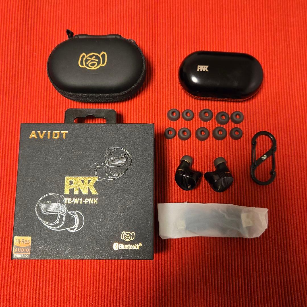 AVIOT TE-W1 PNK ピヤホン8 イヤホン Bluetooth