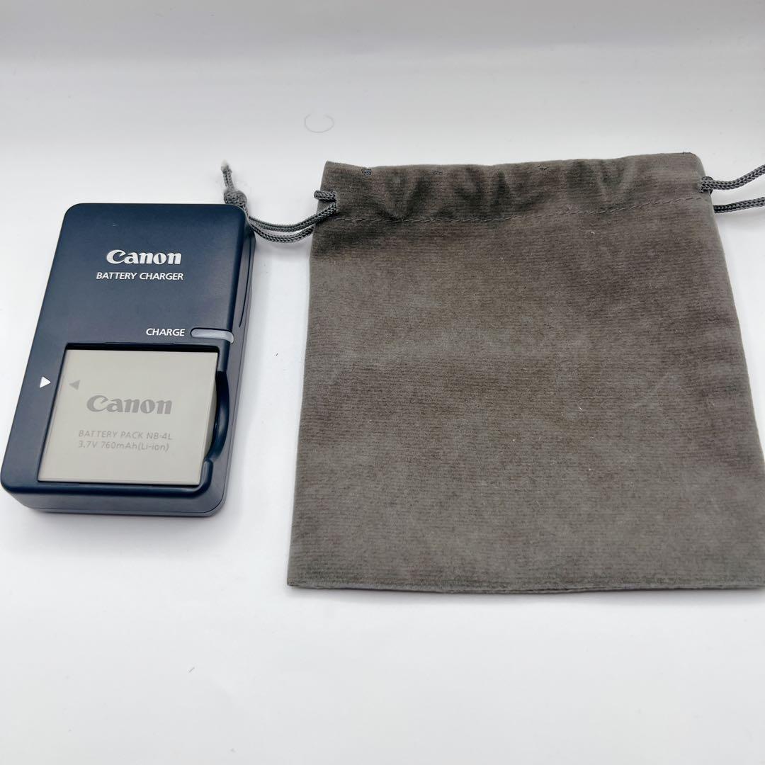 Canon IXY DIGITAL 80 シルバー 動作品 オールドコンデジ