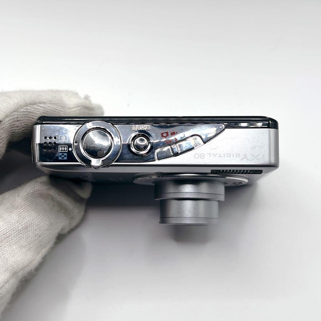 Canon IXY DIGITAL 80 シルバー 動作品 オールドコンデジ