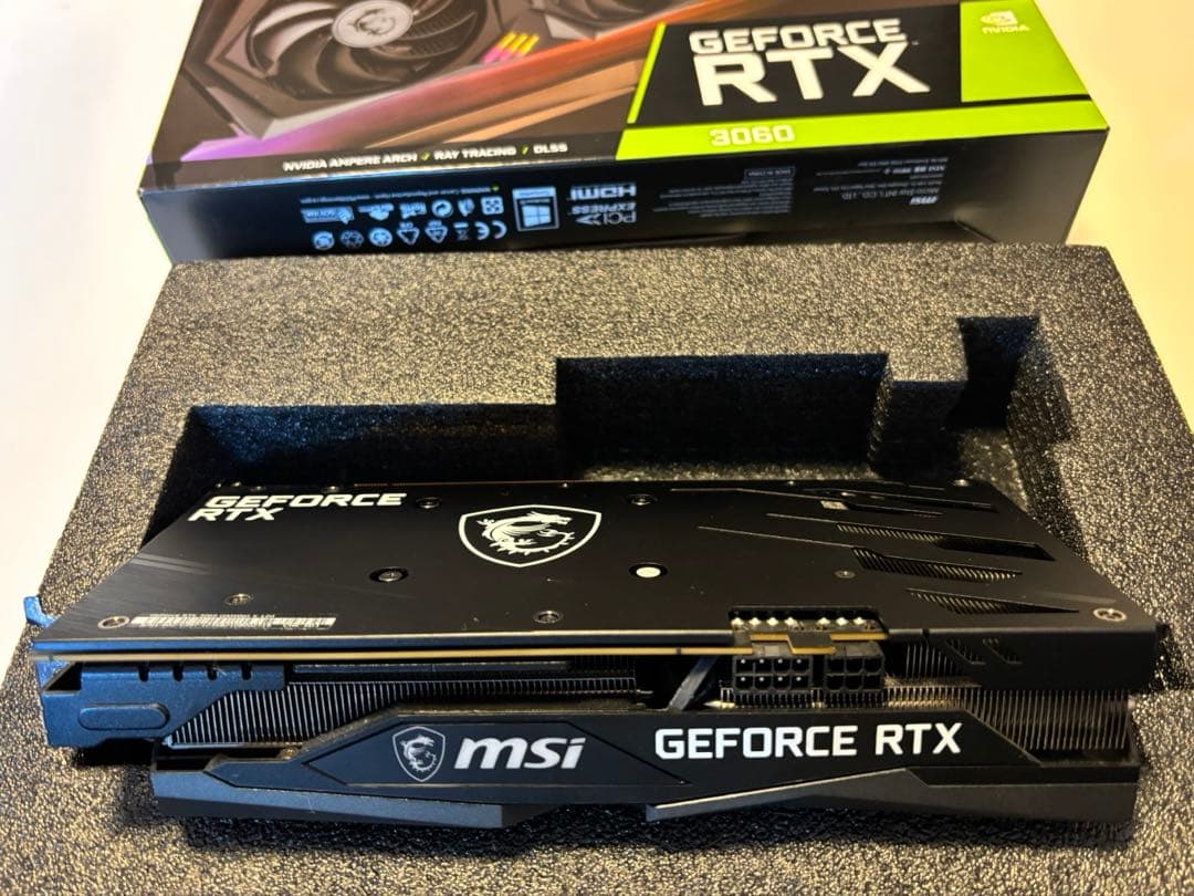 グラフィックボード・グラボ・ビデオカード MSI GeForce RTX 3060 12gb