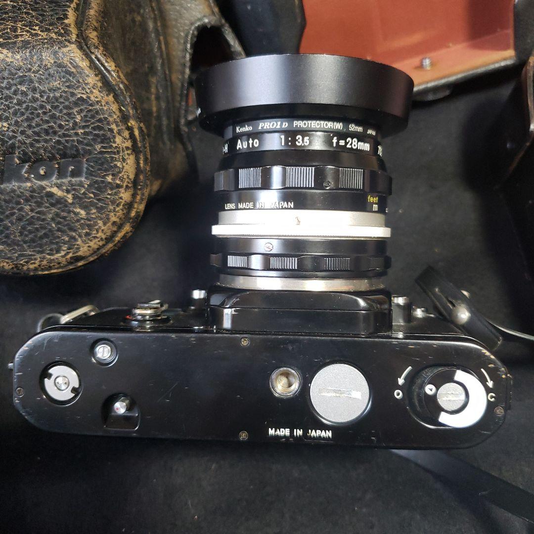 Nikon F2フォトミックS一眼レフカメラニッコールオート28mm