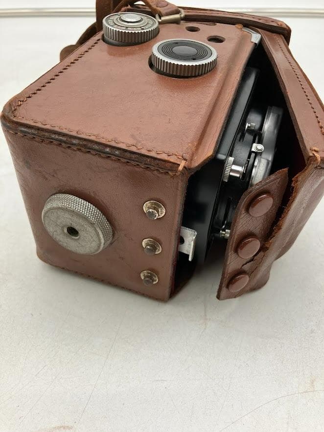 YashicaFlex 二眼レフカメラ レザーケース付き No519660