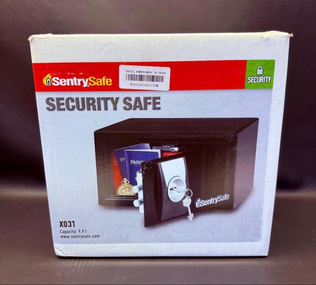 SENTRY (セントリー) 金庫 家庭用 小型 収納ボックス 鍵付き 9.9L