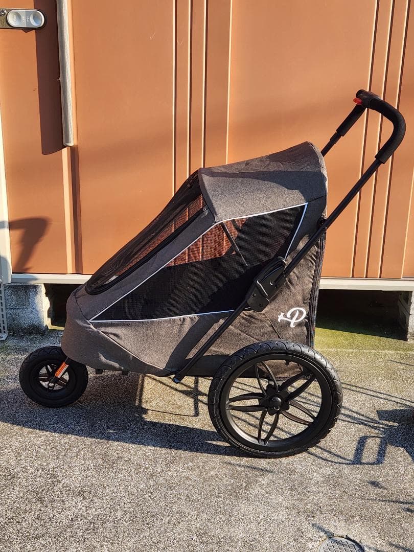 Petique ペティークブリーズ ジョガー グリーン ペット 大型ペットカート
