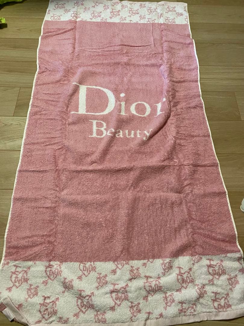 DIORビューティー大判バスタオルビーチタオル