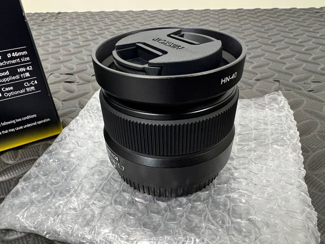 Nikon NIKKOR Z DX 24mm f1.7 ニコンZマウント