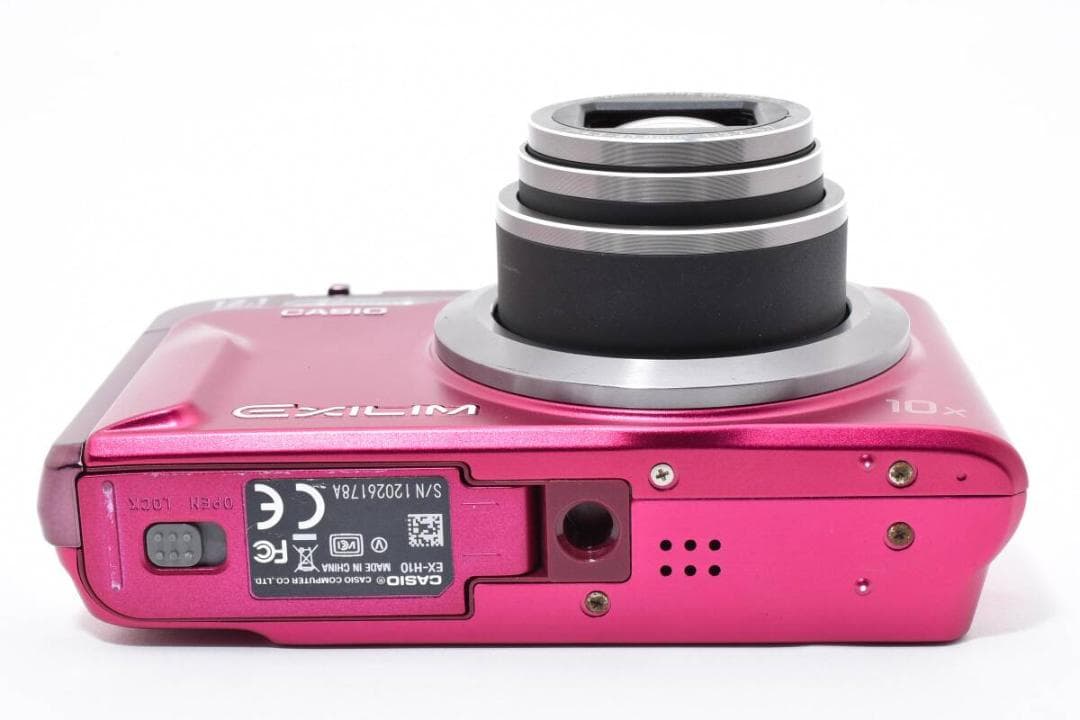 美品 カシオ　CASIO EXILIM EX-H10 ピンク ＃A405
