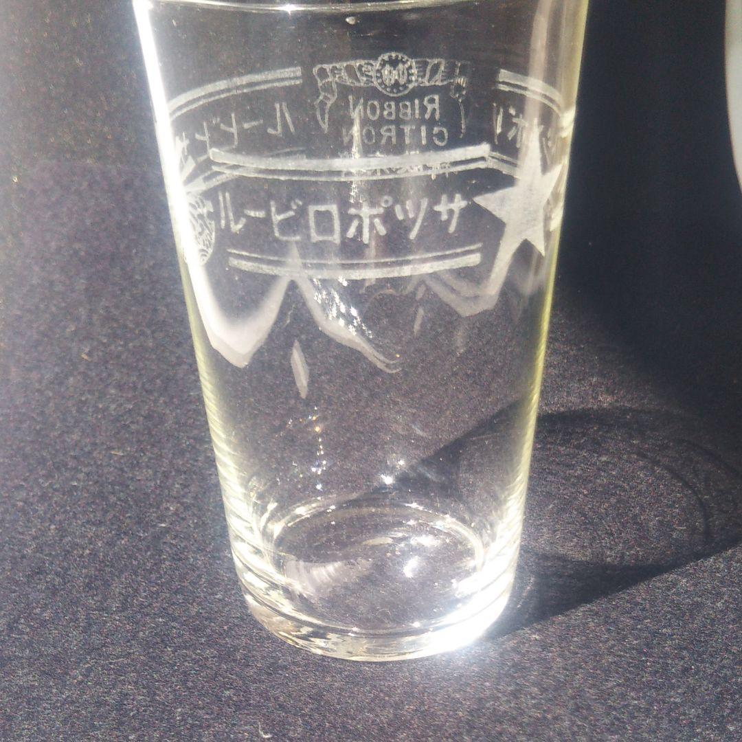 ☆サクラビール .アサヒビールの戦前の硝子コップ1個の値段