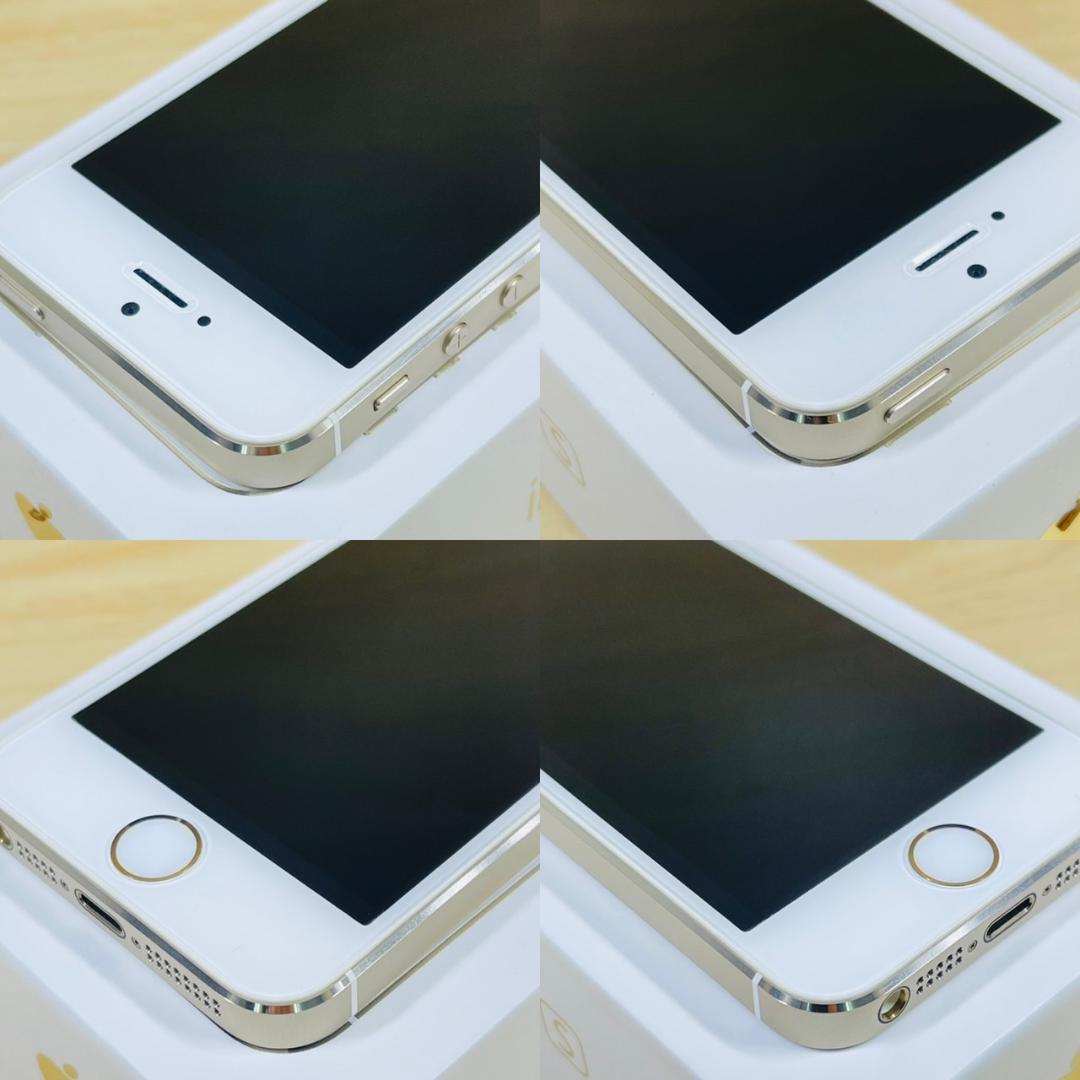 T362 超美品 au iPhone5s 16GB Gold