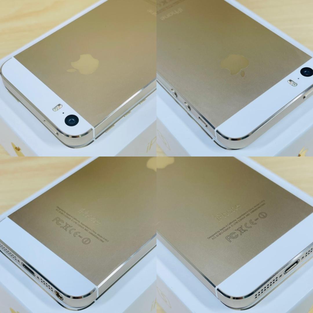 T362 超美品 au iPhone5s 16GB Gold