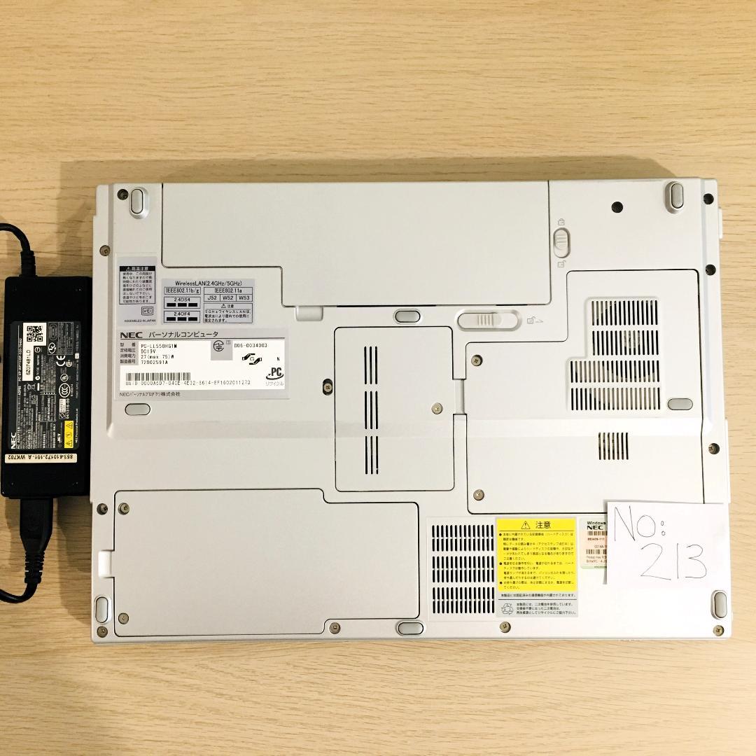 NEC LaVie ノートPC Office2021 Win10Pro パソコン