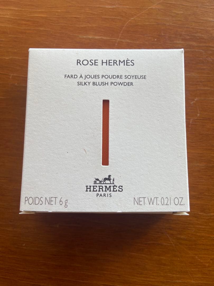 HERMES ROSE HERMES パウダーチーク 6g