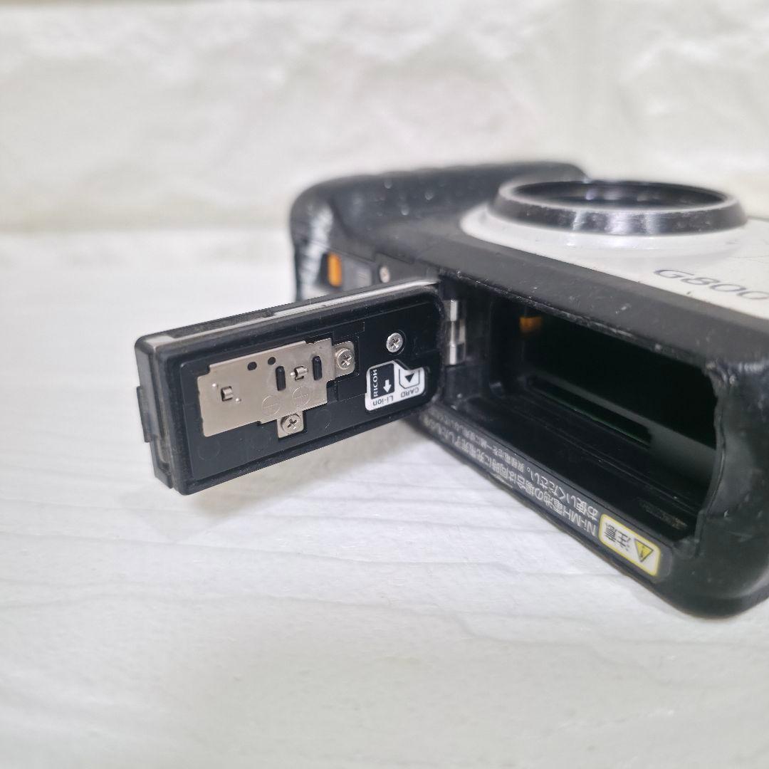 504【動作良好】RICOH G800 コンパクトデジタルカメラ　現場用カメラ