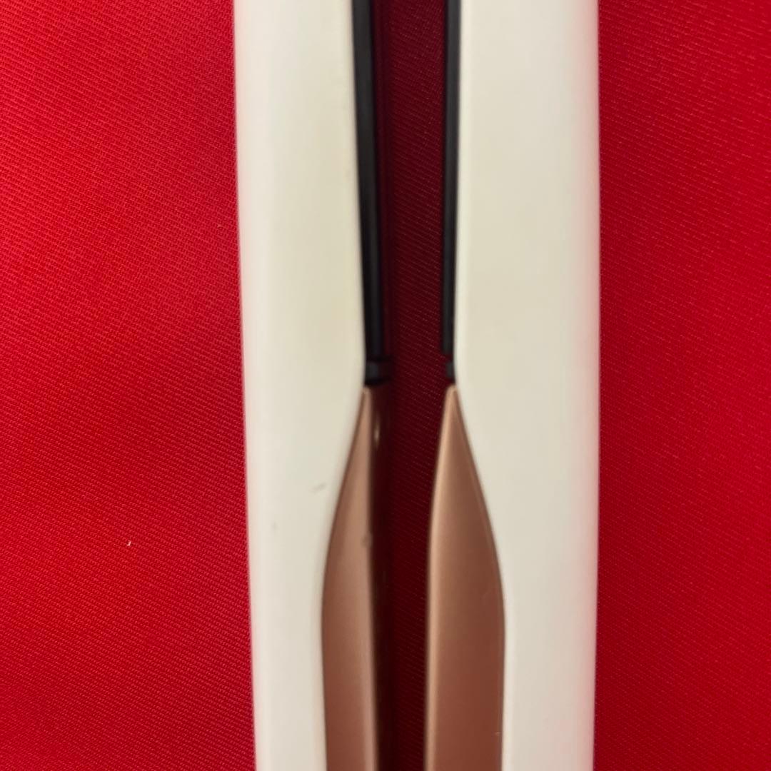 美品　パナソニックヘアアイロン EH-HS0E 白 ストレートタイプ