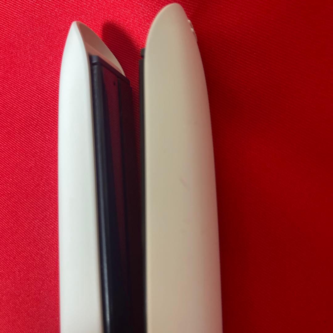 美品　パナソニックヘアアイロン EH-HS0E 白 ストレートタイプ
