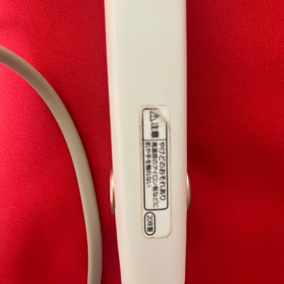 美品　パナソニックヘアアイロン EH-HS0E 白 ストレートタイプ