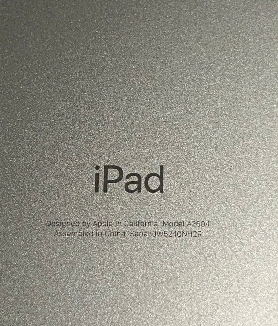 【匿名取引】iPad 第9世代 256GB 10.2インチ 中古品 本体のみ