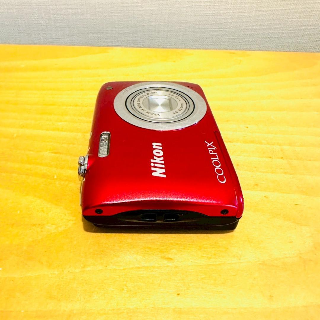 Nikon デジタルカメラ COOLPIX レッド A100RD