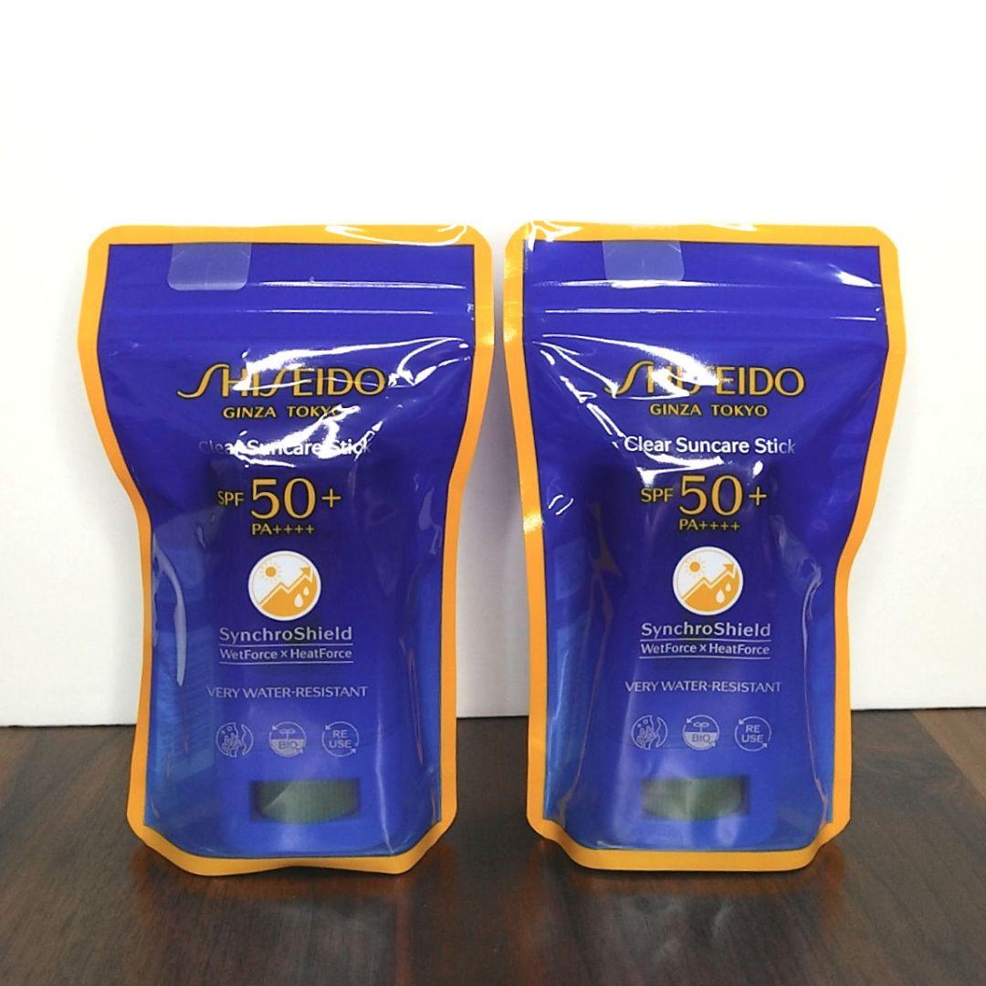 SHISEIDO サンケア クリアスティック ＵＶプロテクター 15g　新品