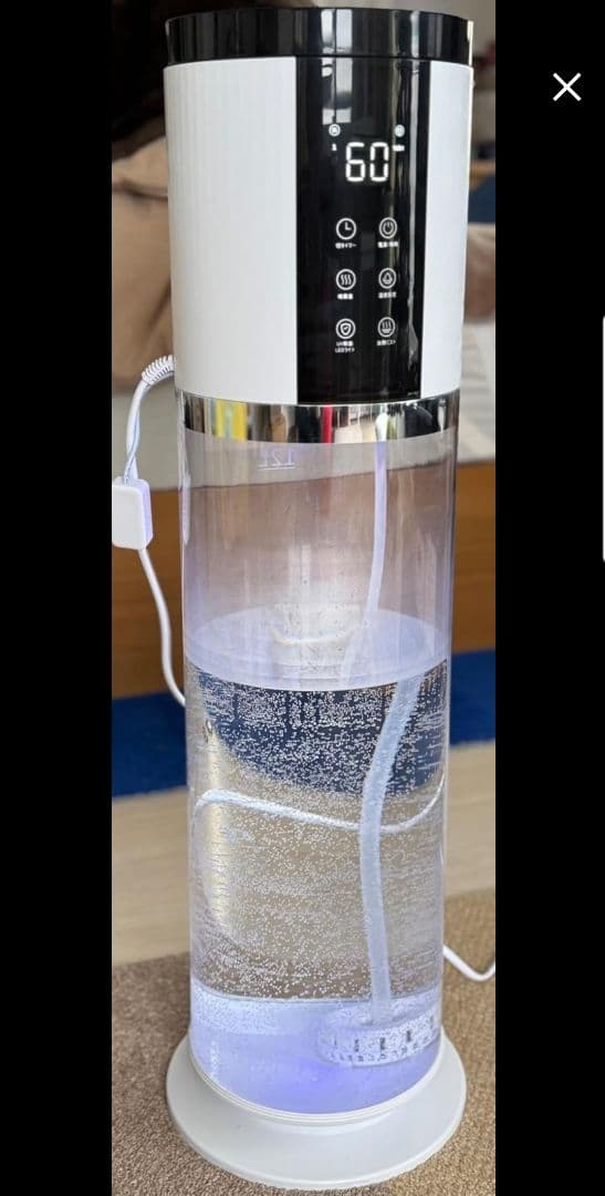 【新品】加湿器⭐️大容量12L⭐️リモコン付⭐️加熱式＆超音波式ハイブリッド⭐️