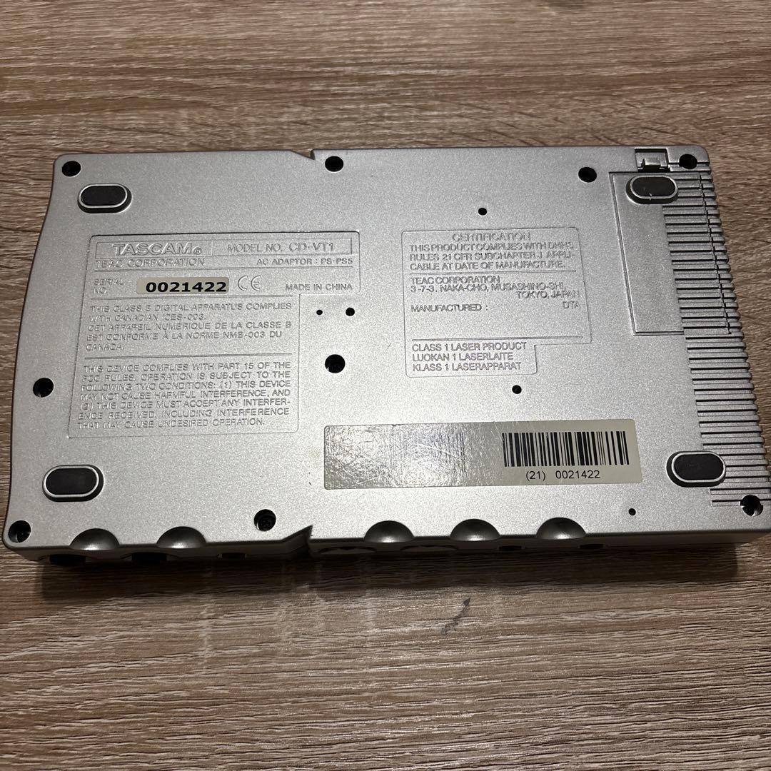 TASCAMタスカム ポータブルCDボーカルトレーナー CD-VT1mk2