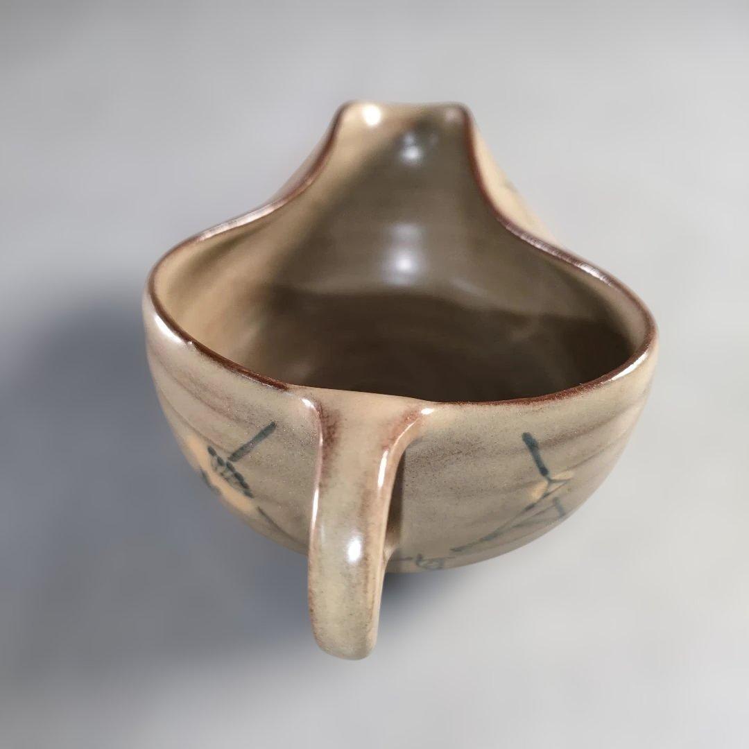 A1370-7/無名異焼/赤水窯/五代伊藤赤水/梅紋茶器揃/茶道具/煎茶器/茶器